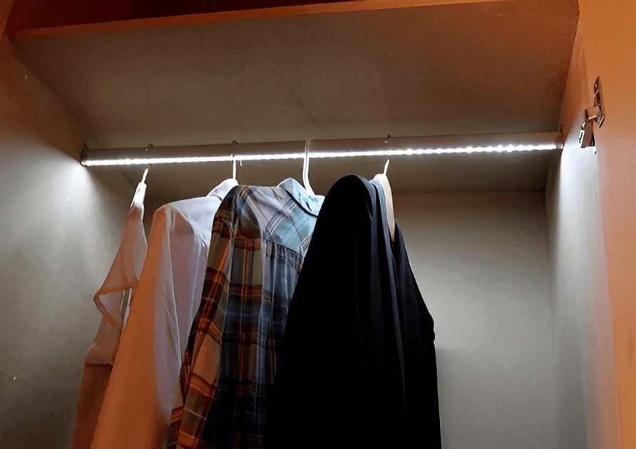 Wardrobe Rail Lights 1
