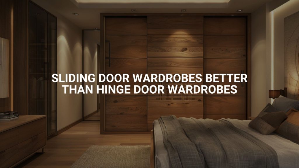 Sliding Door Wardrobes Better Than Hinge Door Wardrobes