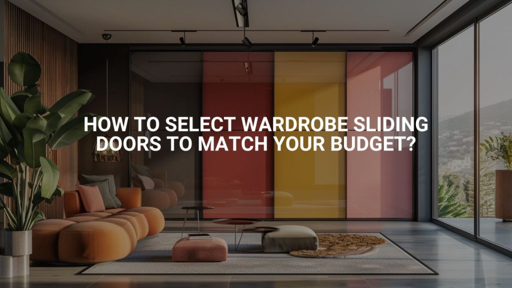 How to Select Wardrobe Sliding Doors to match your budget?
