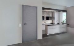 Grey residential door designline