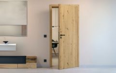 Residential door beige designline