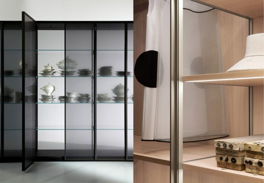 Movo profile shutter crockery unit