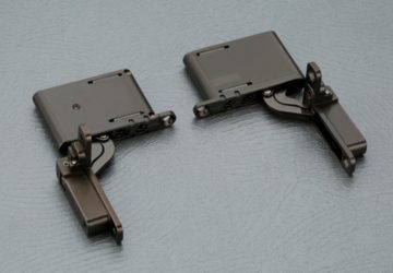 Nova profile shutters air hinges