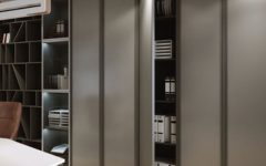 close up of Pivot door wardorbe