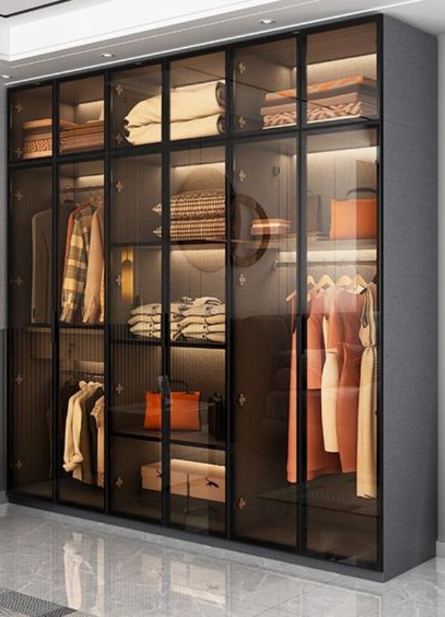 Dense Pro profile shutters for wardrobes