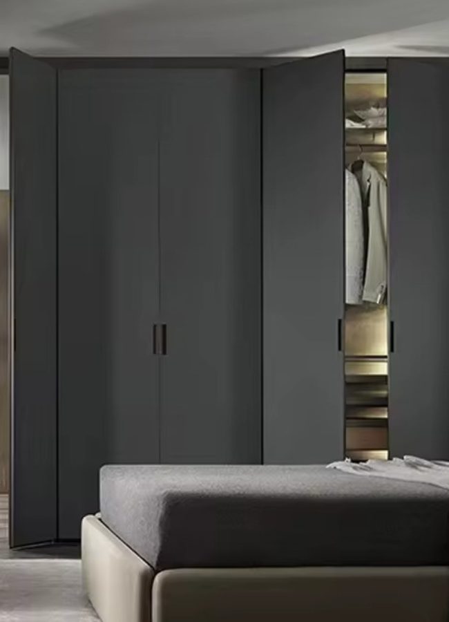 Vera profile shutters bedroom wardrobe